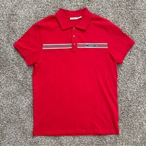 Moncler Men’s Polo Red L